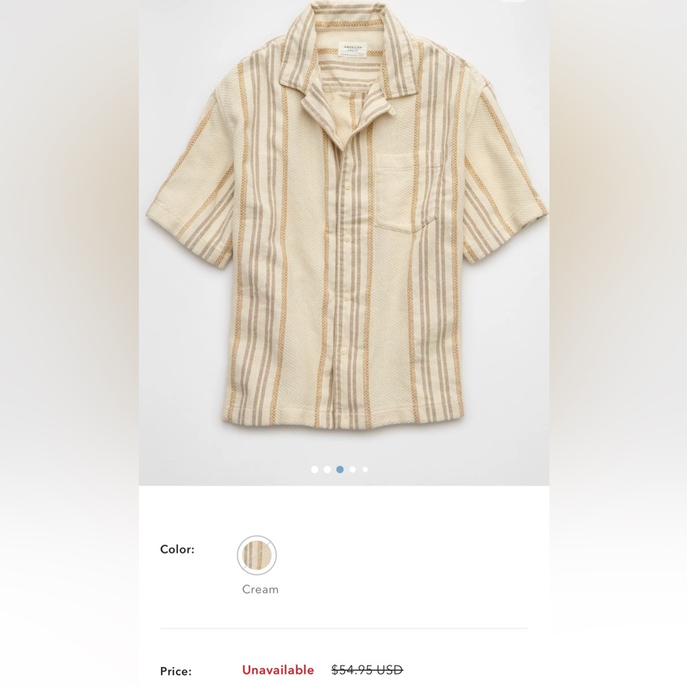 American Eagle Poolside Button-up